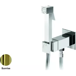 Набор для гигиенического душа Cezares PORTA-DIF-SR (со скрытой частью) sunrise - фото 