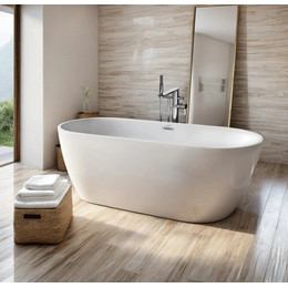 Ванна отдельностоящая CeruttiSpa 170x75 см D'ISEO170II CT10509 - фото 