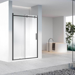 Душевая дверь Vincea Como-N 120 см VDS-4CN120CLB (стекло 8 мм) чёрный/прозрачное - фото 