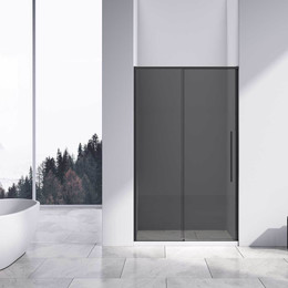 Душевая дверь Vincea Slim-N 110 см VDS-4SN110CGB, чёрный/тонированное - фото 