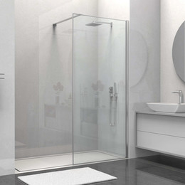 Душевая перегородка Vincea Walk in HS 100 см VSW-1HS100CL (стекло 8 мм) с кронштейном в комплекте, хром/прозрачное - фото 