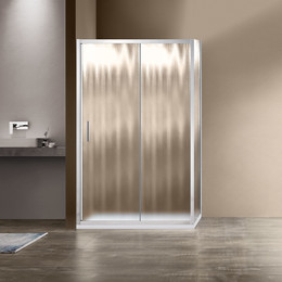 Душевое ограждение Vincea Garda 130x100 см VSR-1G1013CH, хром/матовое - фото 