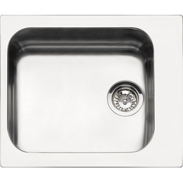 Кухонная мойка Smeg VS45-P3 50, 0,7 мм нержавеющая сталь - фото 