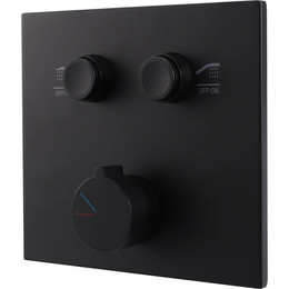 Смеситель для душа Vincea VSCV-421MB (со скрытой частью) матовый черный - фото 