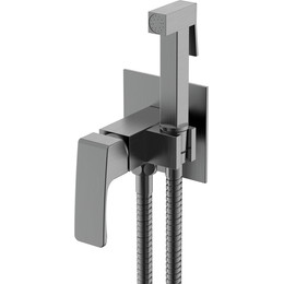 Набор для гигиенического душа Raglo R01.52.09 (со скрытой частью) графит - фото 