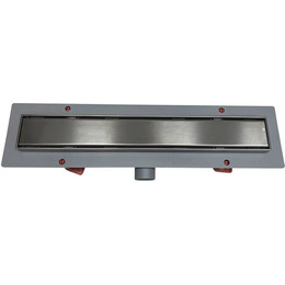 Трап Veconi Klasik 95 см V950KGR (под плитку) графит, Цвет производителя: графит, Размер трапа: 950 - фото 