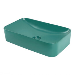 Раковина-чаша Abber Rechteck 60 см AC2204MBG, зелёный матовый - фото 