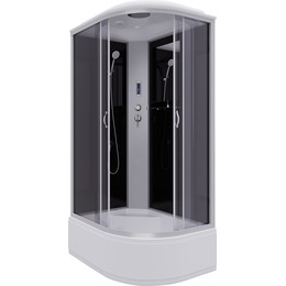 Душевая кабина Niagara Classic 120x80 см NG-2510-14LP, серебро/тонированное (безсиликоновая сборка) - фото 