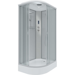 Душевая кабина Niagara Classic 120x80 см NG-3312-14RP, серебро/матовое (безсиликоновая сборка) - фото 
