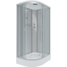 Душевая кабина Niagara Classic 120x80 см NG-3312-14R, серебро/матовое (безсиликоновая сборка) - фото 