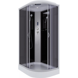 Душевая кабина Niagara Classic 120x80 см NG-3512-14LP, серебро/тонированное (безсиликоновая сборка) - фото 