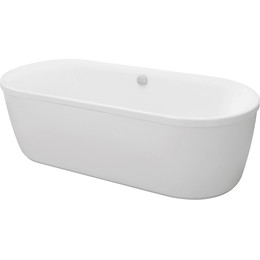 Ванна отдельностоящая Cezares Metauro Central 180x80 см METAURO-Central-180-80-40-W-MATT, белый матовый - фото 