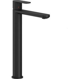 Смеситель для раковины высокий Ravak CR II 015.20BL X070459, чёрный - фото 