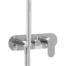 Смеситель для душа Ravak 2 потребителя Eleganta EL 065.00CR.O2+S X070220 - фото 