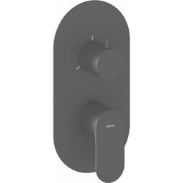 Смеситель для ванны Ravak 3 потребителя Eleganta EL 068.20BLM.O3 X070297, чёрный матовый - фото 