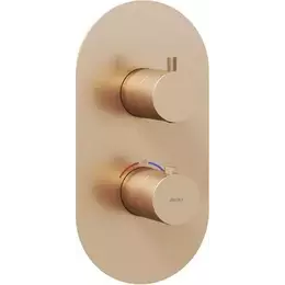 Смеситель для ванны Ravak 2 потребителя Espirit ES 063.60RGB.O2 X070360, розовое золото - фото 