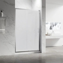 Душевая дверь Veconi Vianno 140 см VN55M-140-07-C8, хром/матовое - фото 