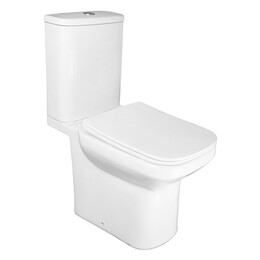 Унитаз-компакт безободковый Azario Wandy AZ-56D с тонкой крышкой микролифт - фото 