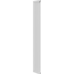 Вертикальный радиатор Royal Thermo Shift R22 C2180 260x1800 мм (6 секций) белый - фото 