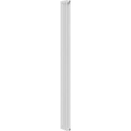 Вертикальный радиатор Royal Thermo Shift R22 C2180 180x1800 мм (4 секции) белый - фото 