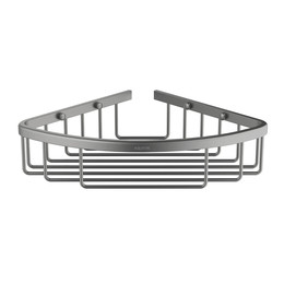 Полка угловая Aquatek AQ4906BGM, цвет оружейная сталь - фото 