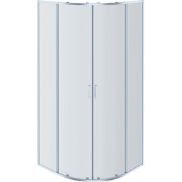Душевое ограждение Aquatek 80x80 см AQ ARI RO 08020CH, хром/прозрачное - фото 