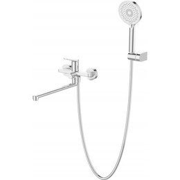 Смеситель для ванны BelBagno UNIQUE-VASM-L-CRM - фото 