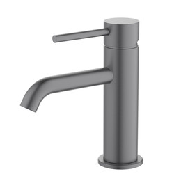 Смеситель для раковины Aquatek Европа AQ1310BGM, чёрный хром шлифованный, Цвет производителя: чёрный хром шлифованный - фото 