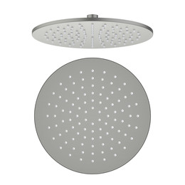 Верхний душ Aquatek 250x250 AQ2077BGM, чёрный хром шлифованный - фото 