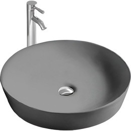 Раковина-чаша Aquatek Европа 41 см AQ5558-MG, серый - фото 