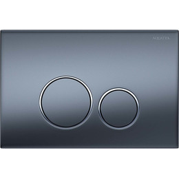 Кнопка смыва Aquatek KDI-0000035, воронёная сталь - фото 