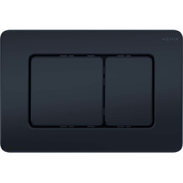 Кнопка смыва Aquatek KDI-0000040, (нержавеющая сталь) чёрный матовый - фото 