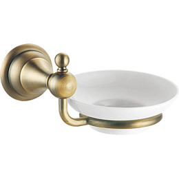 Мыльница Azario Elvia AZ-91108Q, цвет бронза - фото 