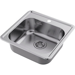 Кухонная мойка Omoikiri Notoro 48 SILVER-MATT 0,8 мм 4997437, silver matt - фото 