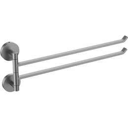 Держатель для полотенец Aquatek Бетта AQ4613BGM, цвет оружейная сталь - фото 