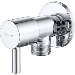 Вентиль угловой Aquatek  AQ2450CR присоединения: 1/2 НРx1/2 НР - фото 