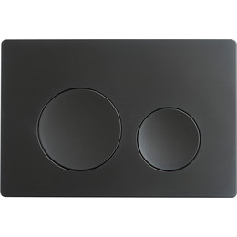 Кнопка смыва Veconi Flush FLV2-B, чёрный матовый - фото 