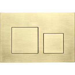 Кнопка смыва Veconi Flush FLV4-G, золото брашинг - фото 