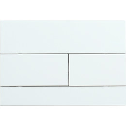 Кнопка смыва Veconi Flush FLV7-W, белый глянцевый - фото 