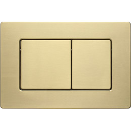 Кнопка смыва Veconi Flush FLV8-G, золото брашинг - фото 