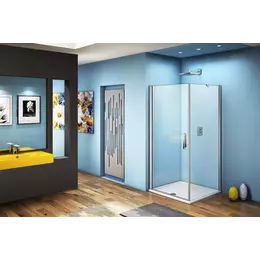 Душевое ограждение Bas Fantasy CR-80-С-CH 80x80 см, хром/прозрачное - фото 
