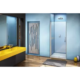 Душевая дверь Bas Fantasy DR-80-С-CH 80 см, хром/прозрачное - фото 