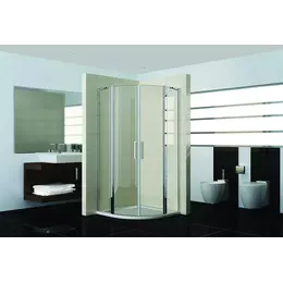 Душевое ограждение Bas Pandora R-120-C-CH 120x80 см, хром/прозрачное - фото 