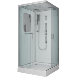 Гидробокс Niagara 100x100 см 60020114GQ, хром/прозрачное - фото 