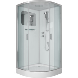 Душевая кабина Niagara 90x90 см 60010114, хром/прозрачное - фото 