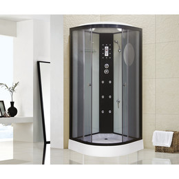 Гидробокс Niagara 90x90 см 19010134, чёрный/тонированное - фото 