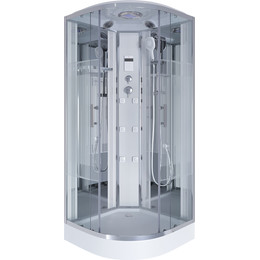 Гидробокс Niagara 120x120 см 70120164, хром/матовое - фото 