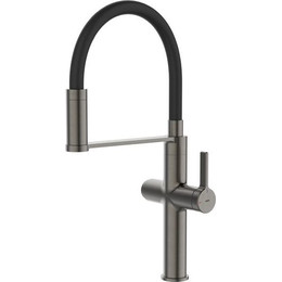 Смеситель для кухни Iddis Ikon IKNGMFFi05, графит матовый, Цвет производителя: графит матовый - фото 