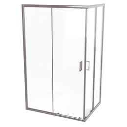 Душевое ограждение Taliente 120x80 см TA-08120-1CP, хром/прозрачное - фото 