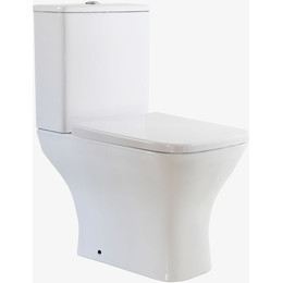 Унитаз-компакт безободковый Taliente Elegante EL35055 с крышкой микролифт - фото 